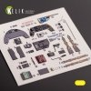 KELIK K32033 BF-109 F-4 - interior 3D decals for Trumpeter kit 1/32